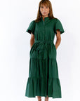 Misti Tiered Midi Dress