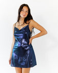 Tulsa Iridescent Foil Dress