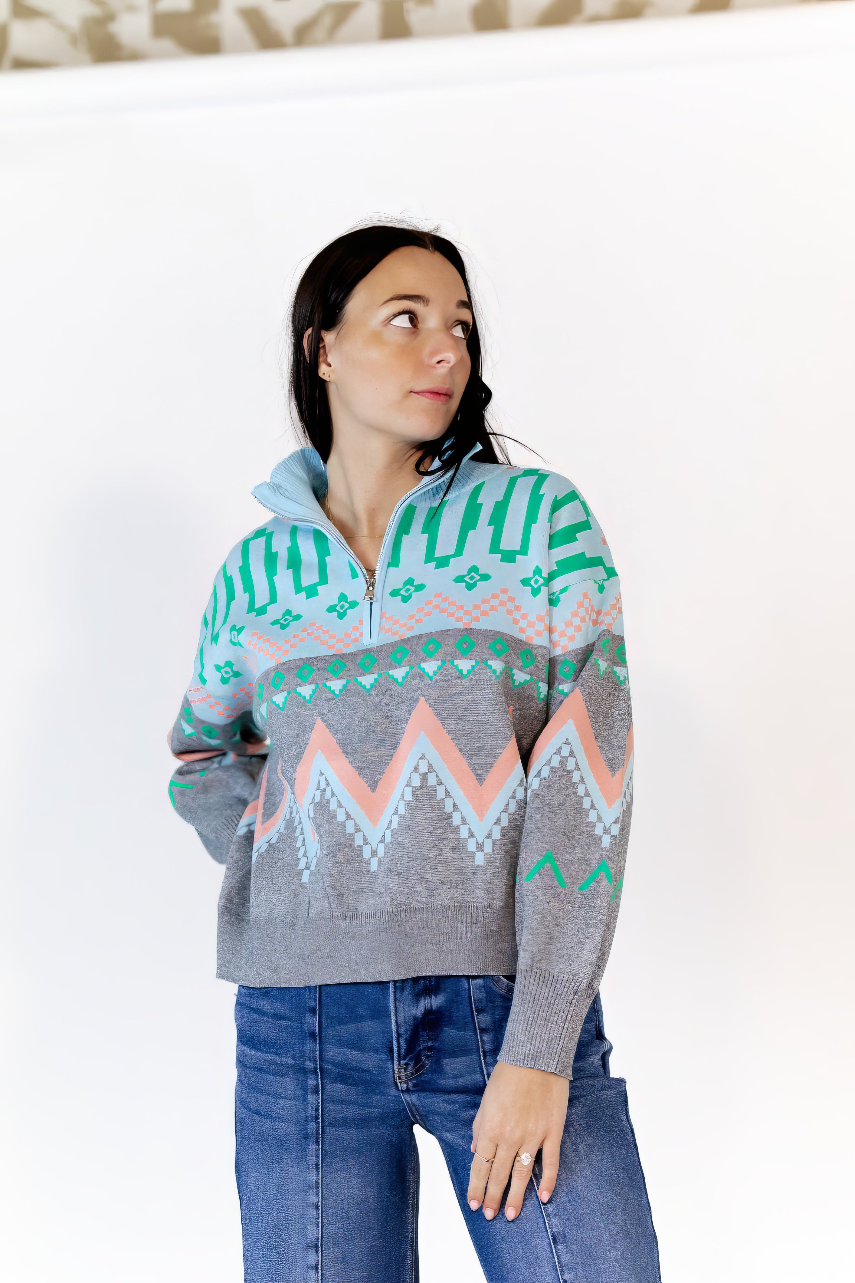 Snowflake Quarter Zip