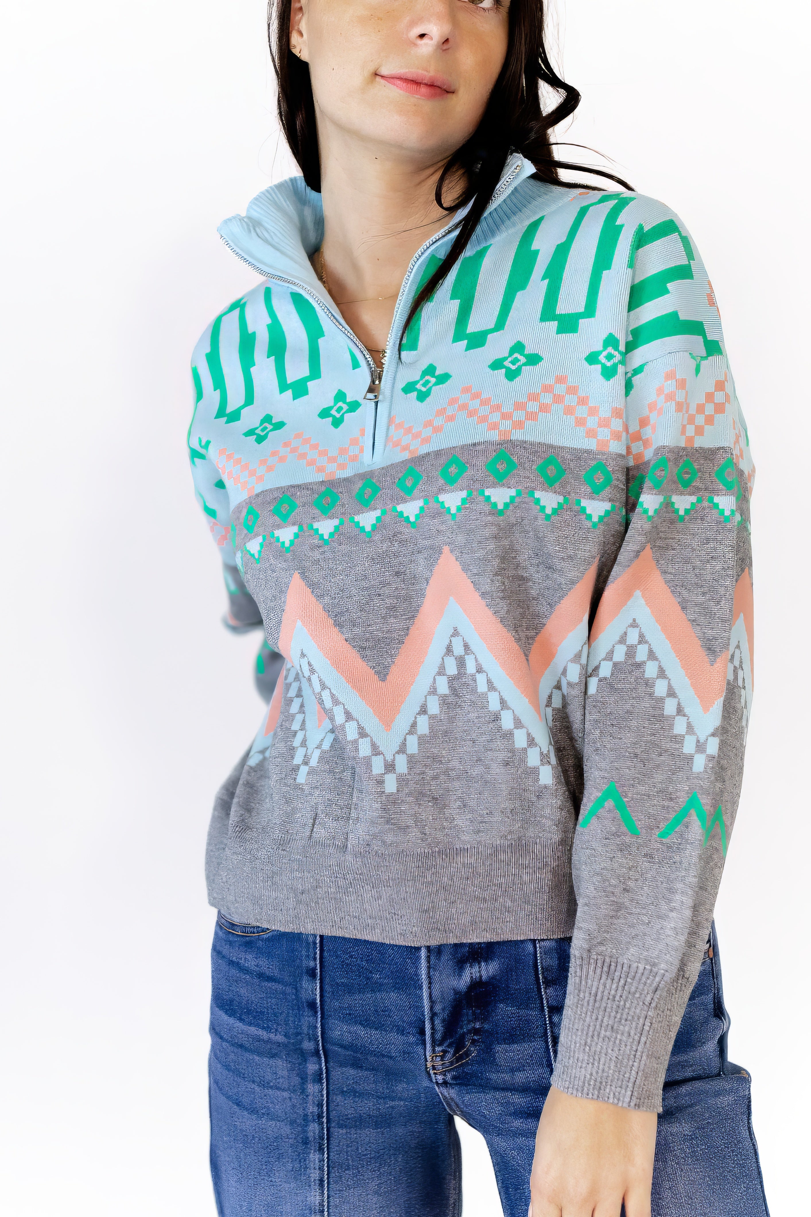 Snowflake Quarter Zip