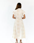 Castile Textured Cream Dress