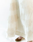 Castile Textured Cream Dress