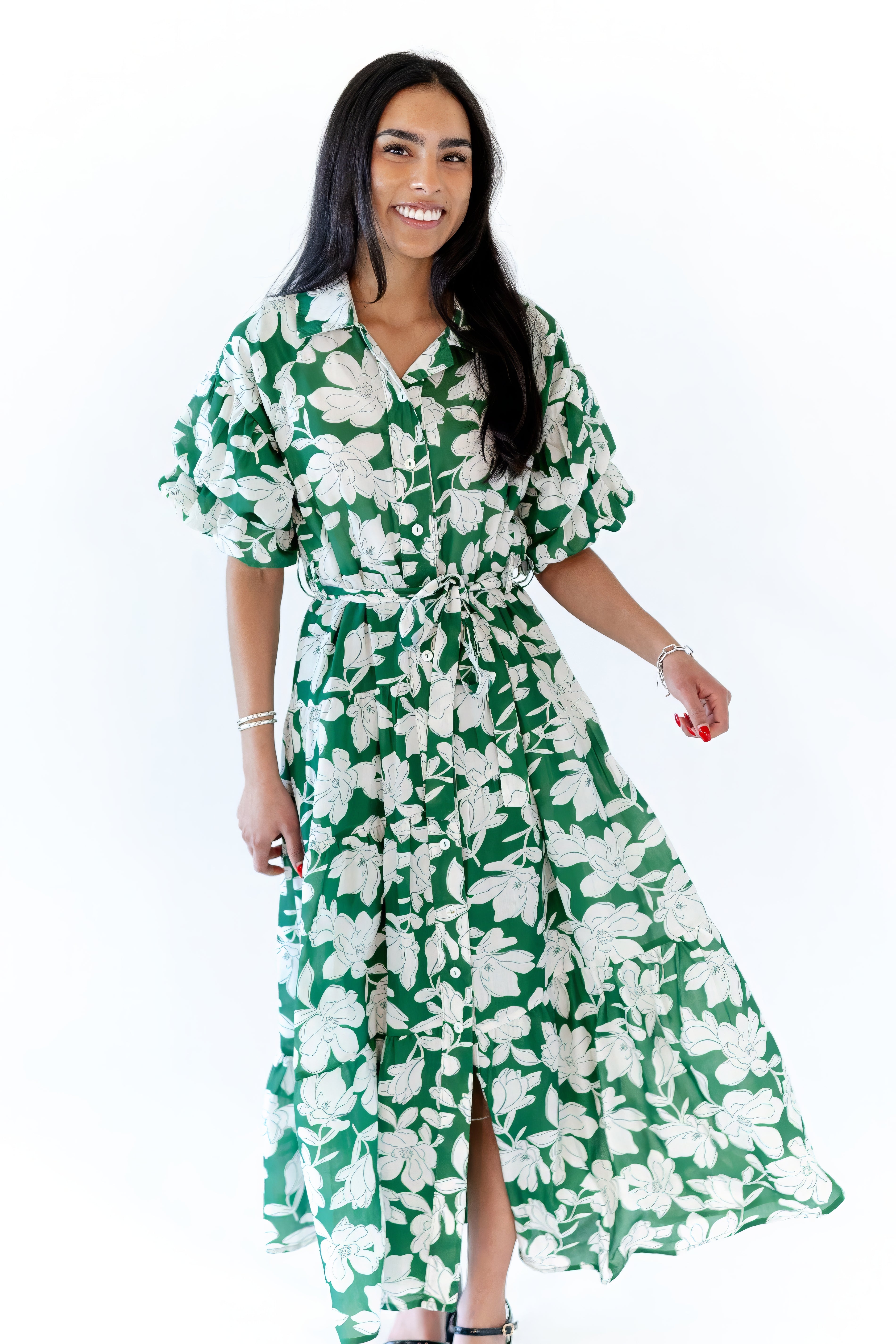 Eden Floral Shirt Dress