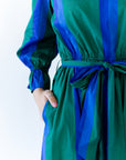Marguriette Striped Maxi Dress