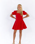 Vince Pleated Mini Dress