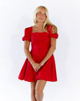 Vince Pleated Mini Dress