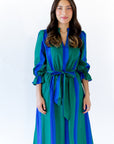 Marguriette Striped Maxi Dress