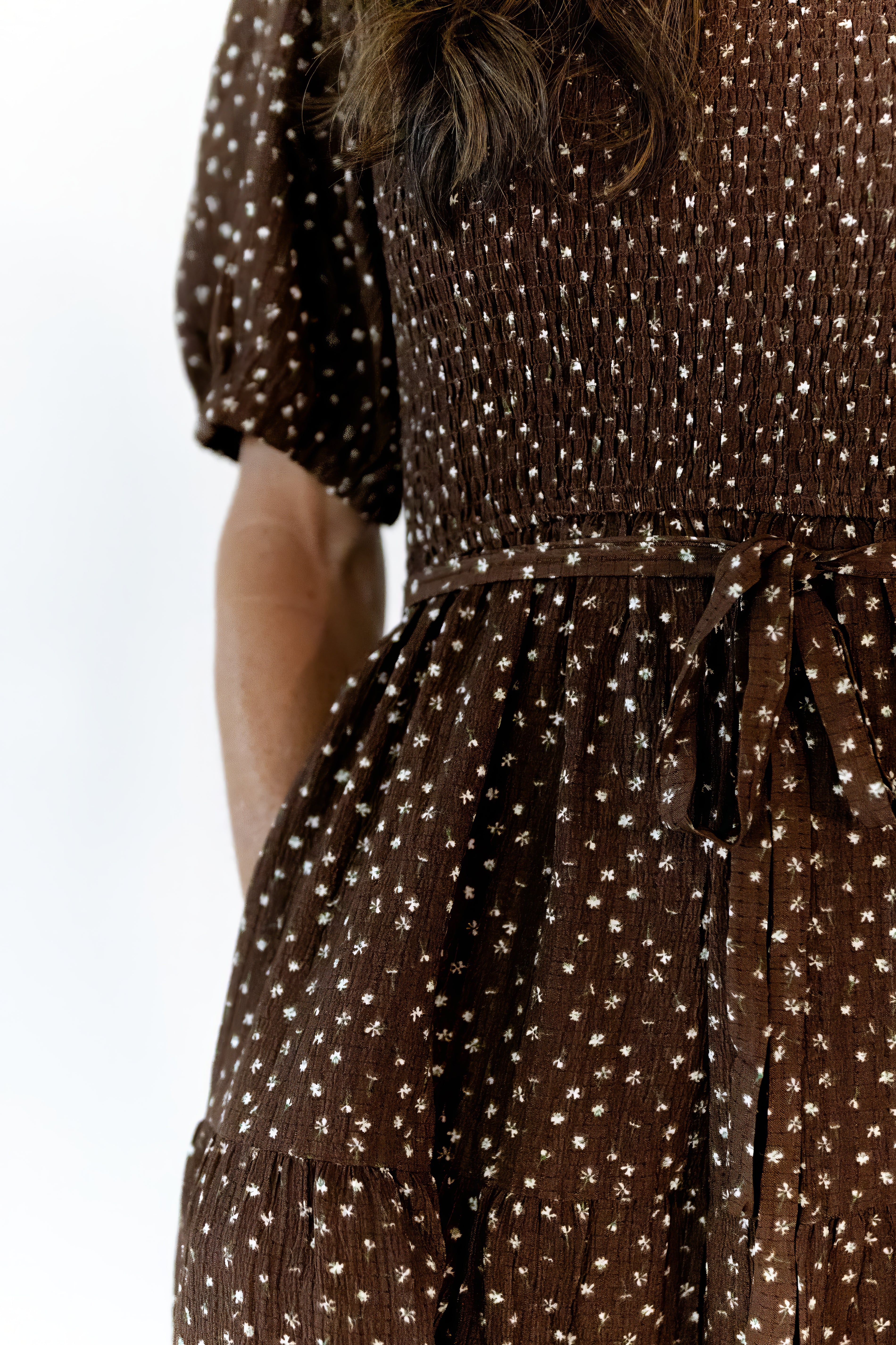 Nicole Floral Smocked Dress