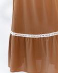 Afterglow Lace Accent Skirt