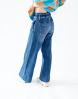 Margaux Ruffle Waist Denim