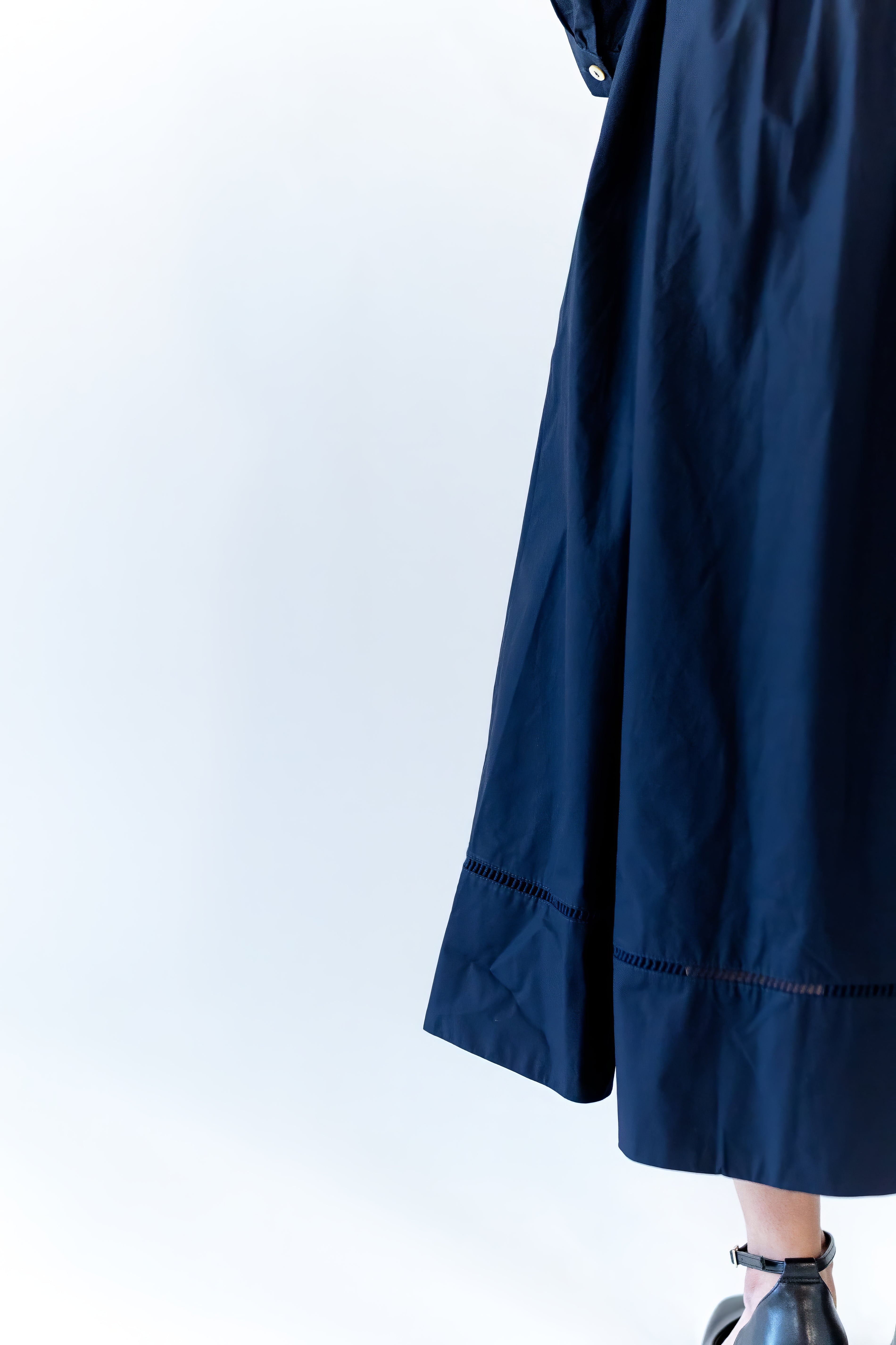 Calista Eyelet Button Down Dress