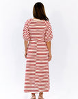 Marissa Striped Midi Dress