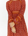Quincy Boho Midi Dress