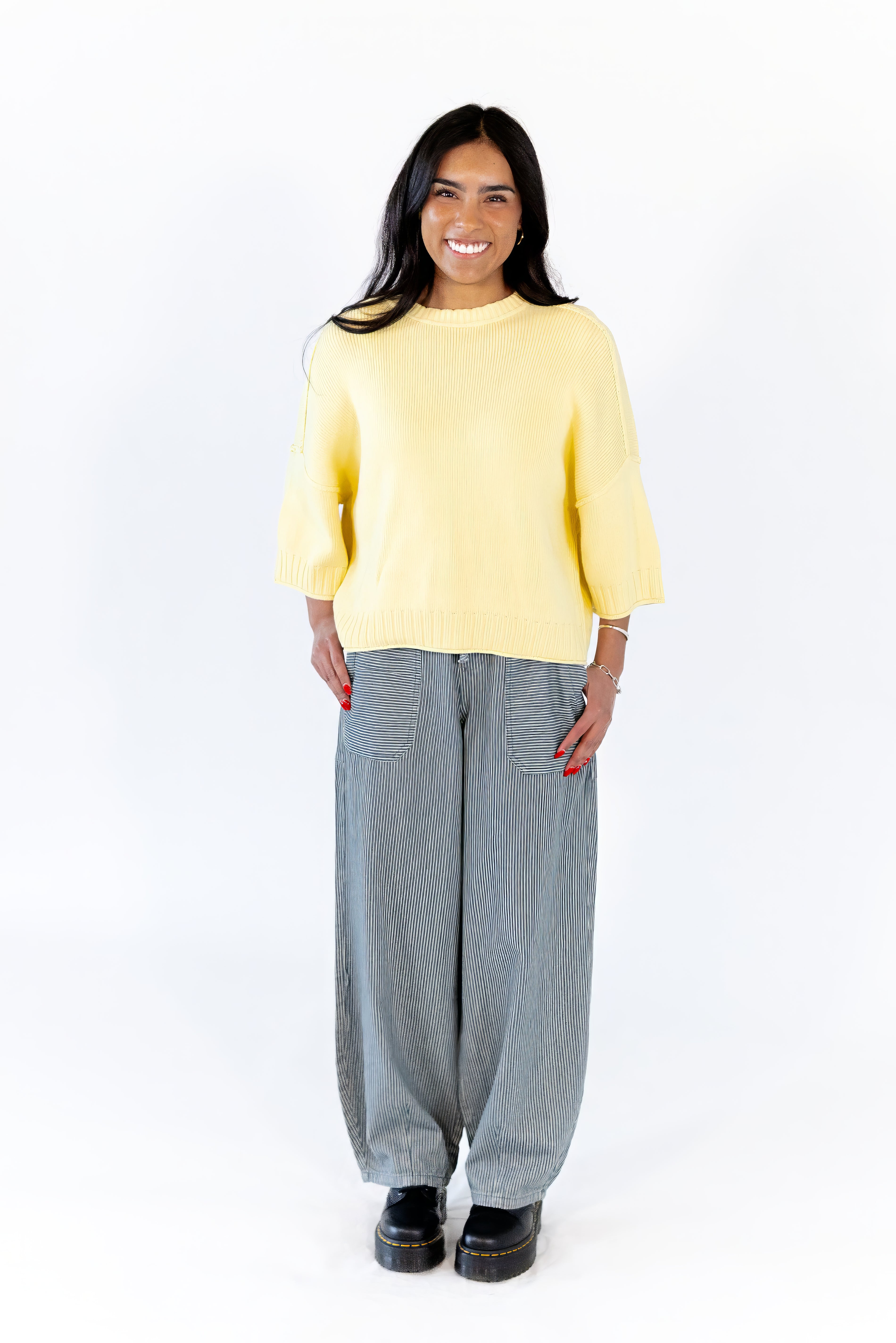 Butter Crewneck Knit Sweater