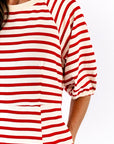 Marissa Striped Midi Dress