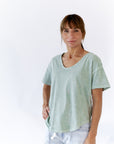 Kelsie Mineral Washed Top