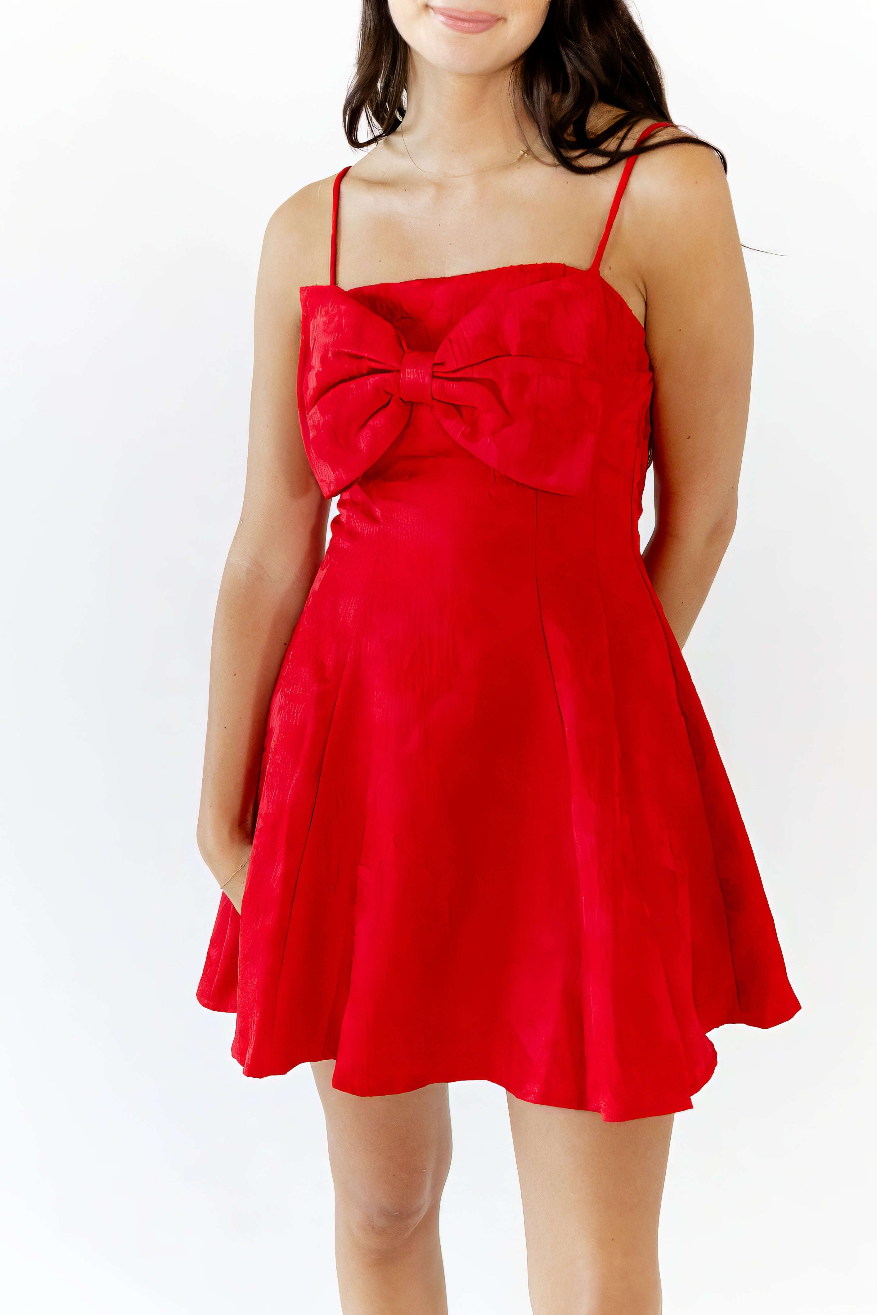 Alfie Jacquard Bow Dress