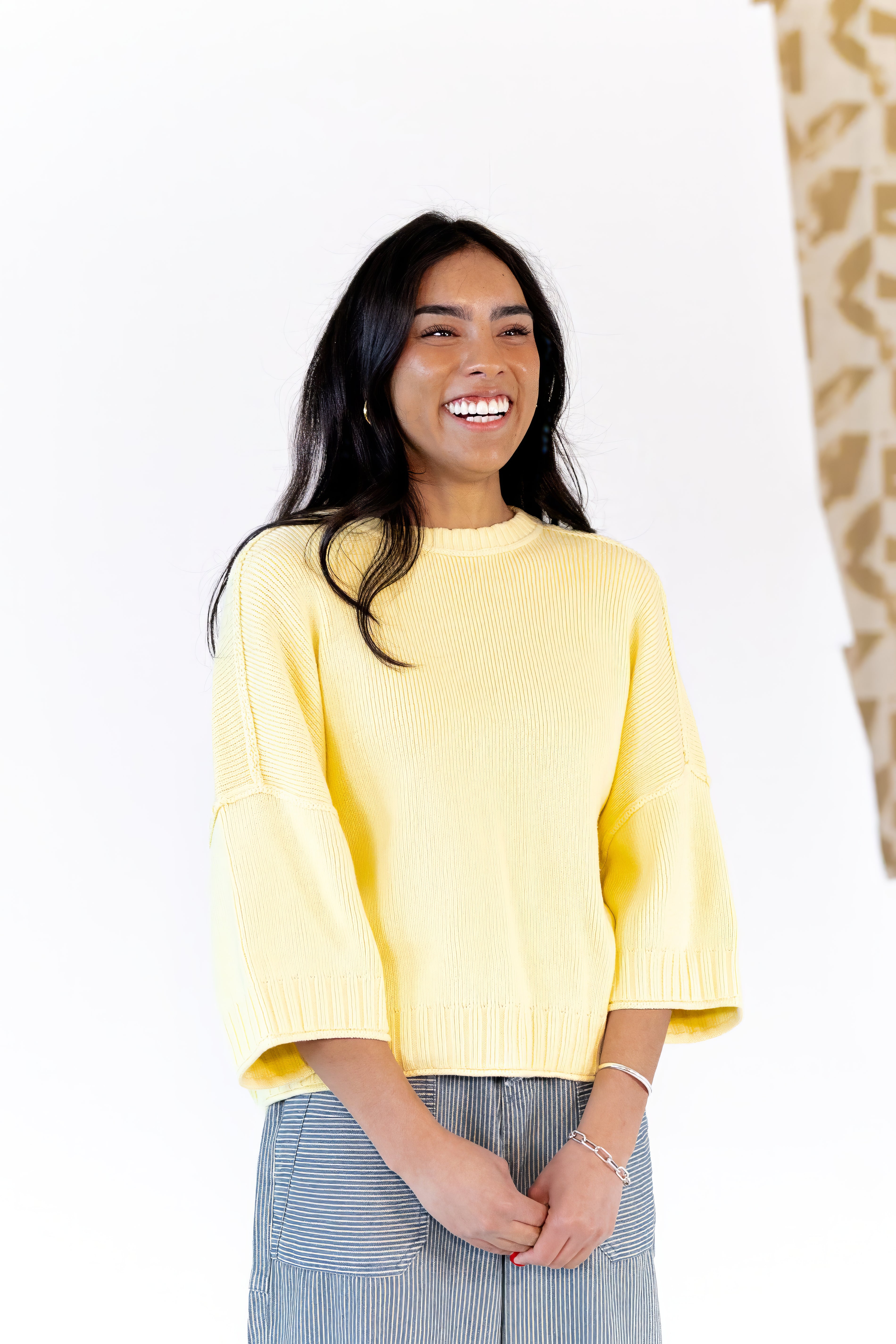 Butter Crewneck Knit Sweater