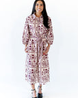 Scottie Floral Shirt Dress