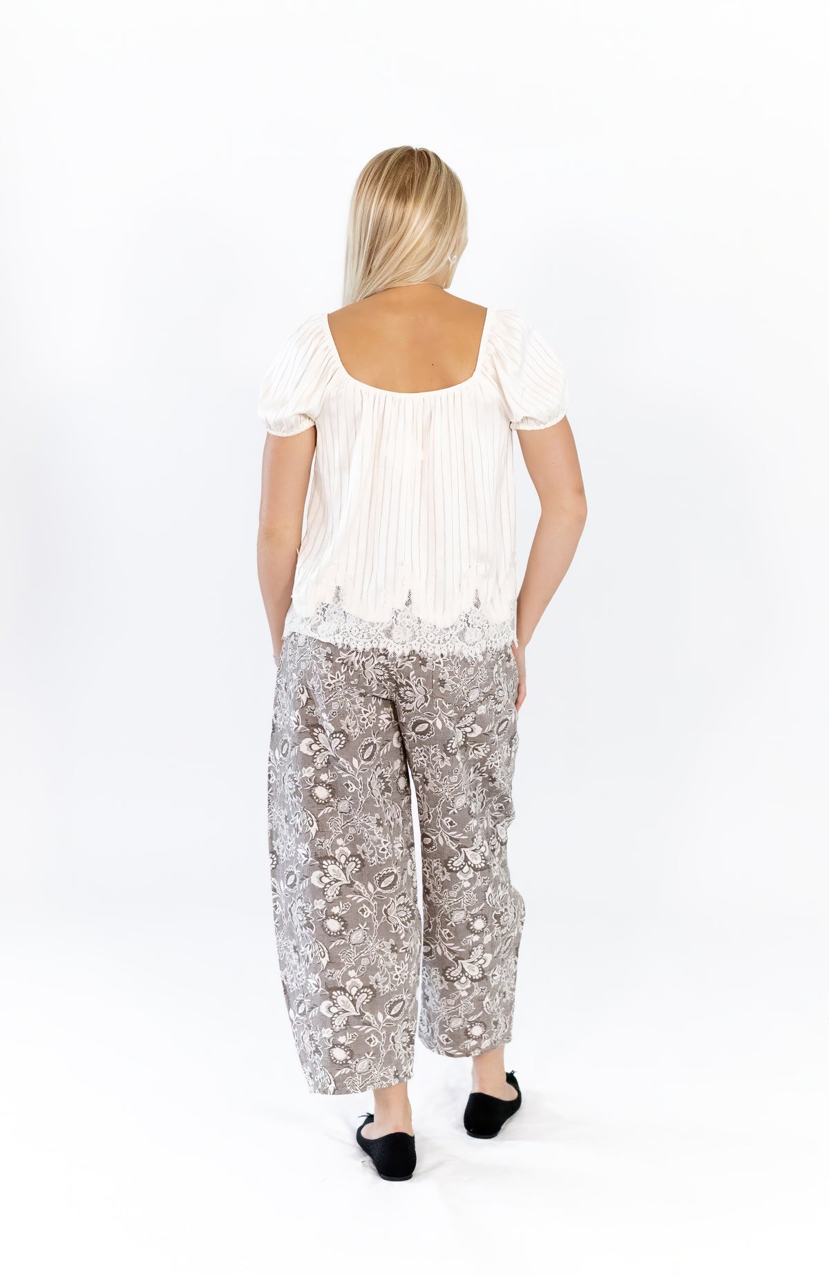 Ziba Pinstripe Top