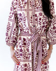 Scottie Floral Shirt Dress