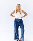 Simon Flowing Denim Pants