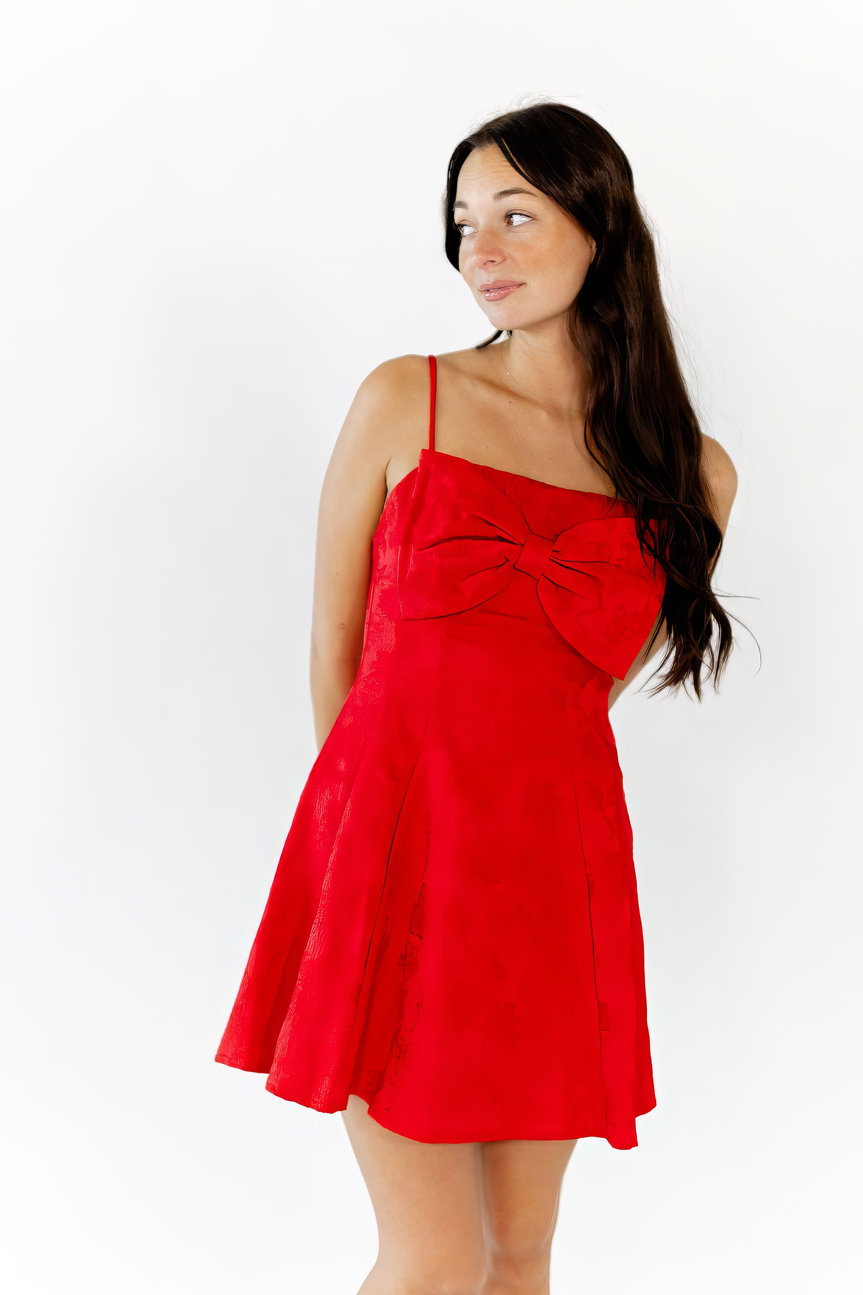Alfie Jacquard Bow Dress