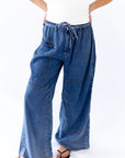Simon Flowing Denim Pants