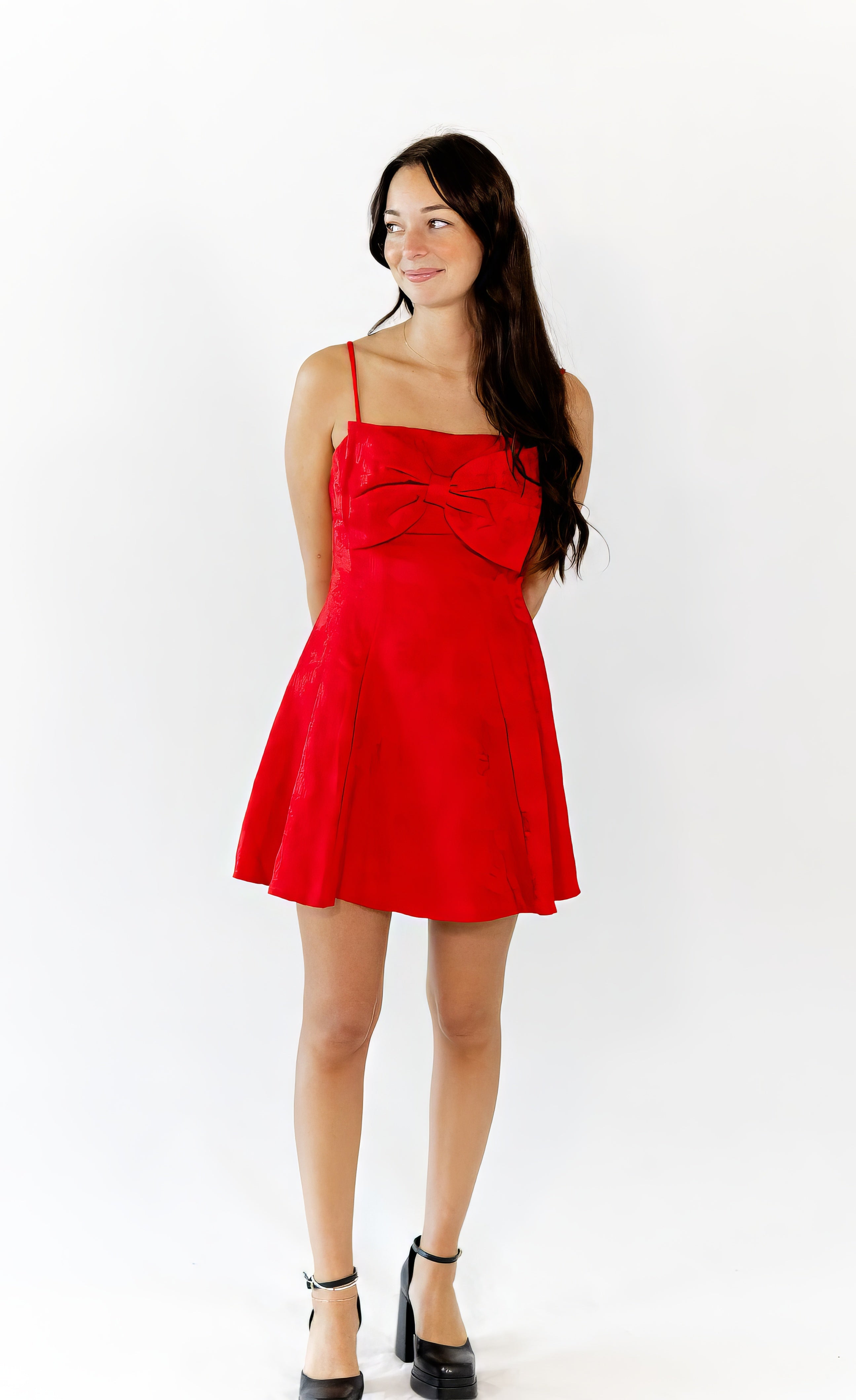 Alfie Jacquard Bow Dress