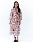 Scottie Floral Shirt Dress