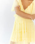 Tasha Layered Ruffle Mini Dress