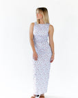 LC2669D-1 Blue And Red Floral Formal Dress