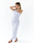 LC2669D-1 Blue And Red Floral Formal Dress