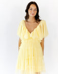 Tasha Layered Ruffle Mini Dress
