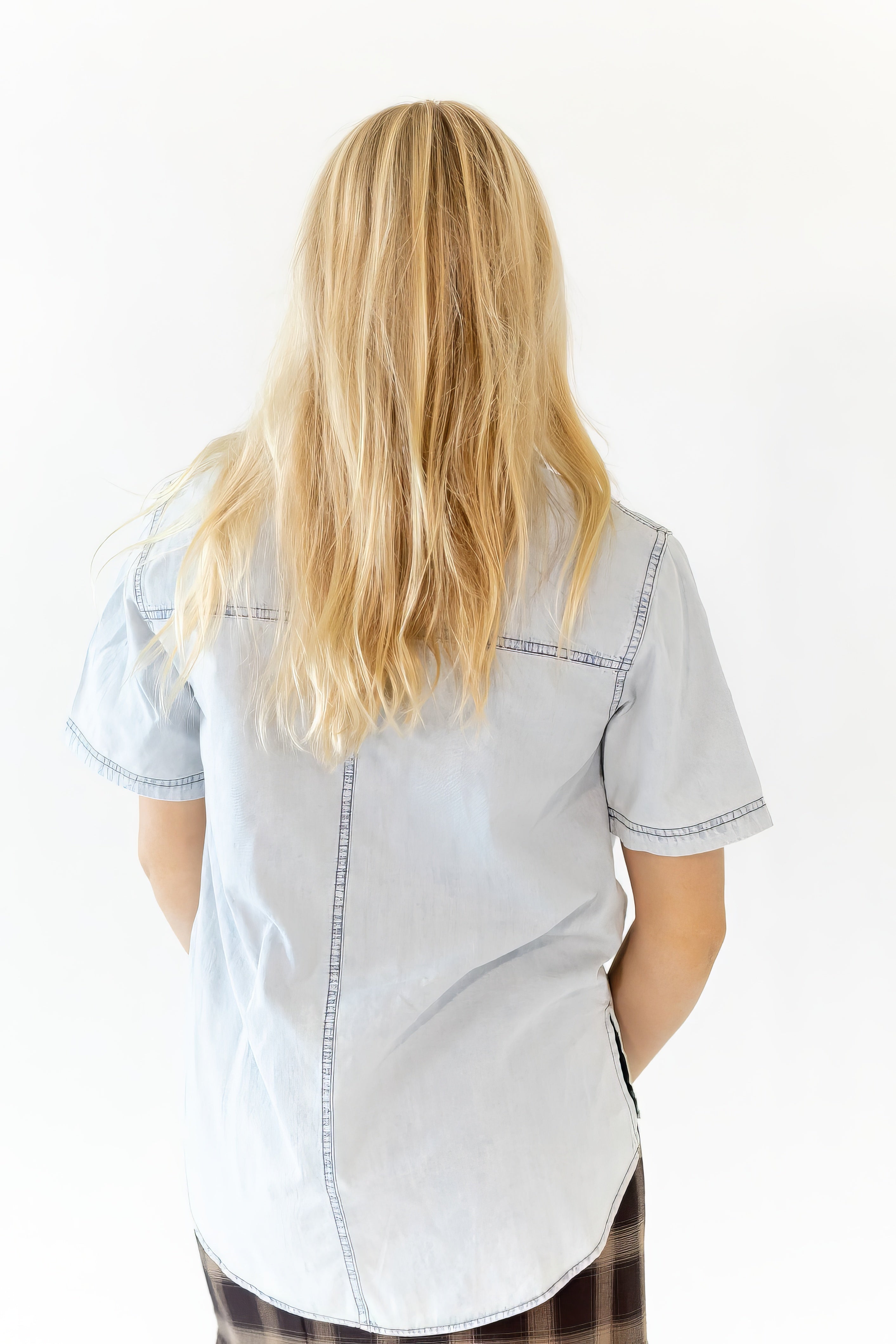 Rodes Chambray Button Up