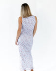 LC2669D-1 Blue And Red Floral Formal Dress