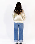 Evangaline Studded Denim