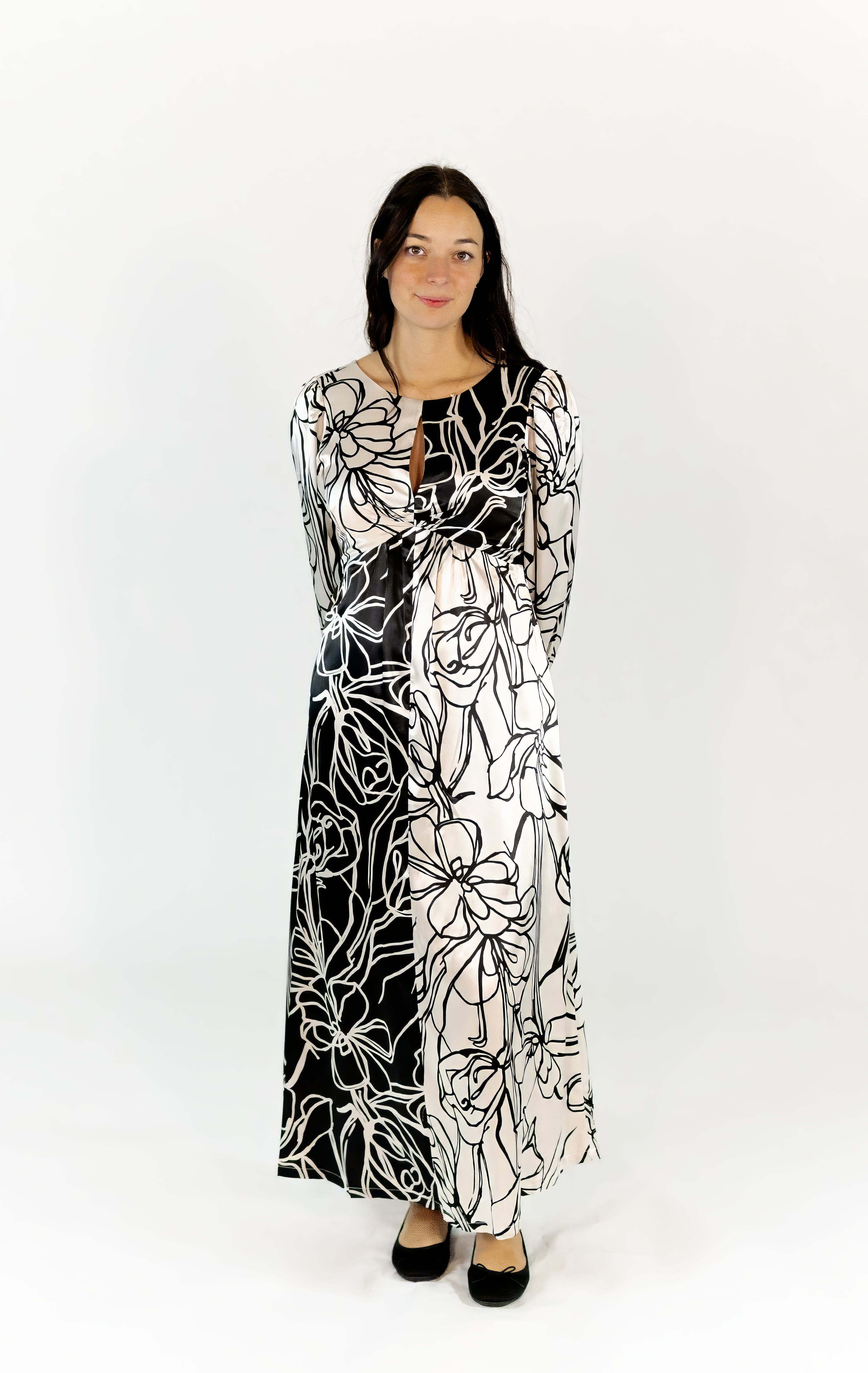 Eden Floral Print Maxi Dress