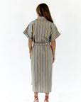 Hazel Belted Midi Dress