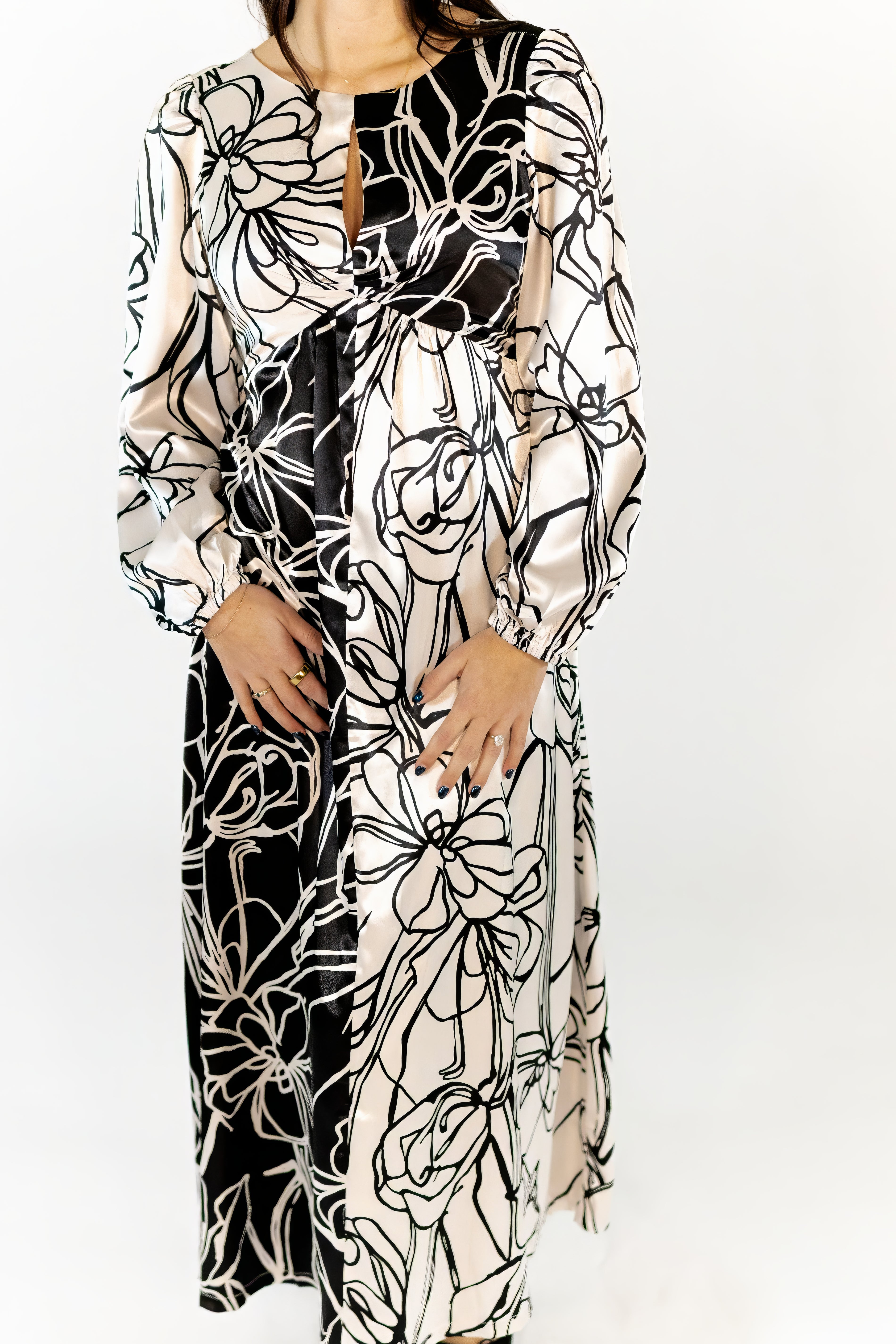 Eden Floral Print Maxi Dress