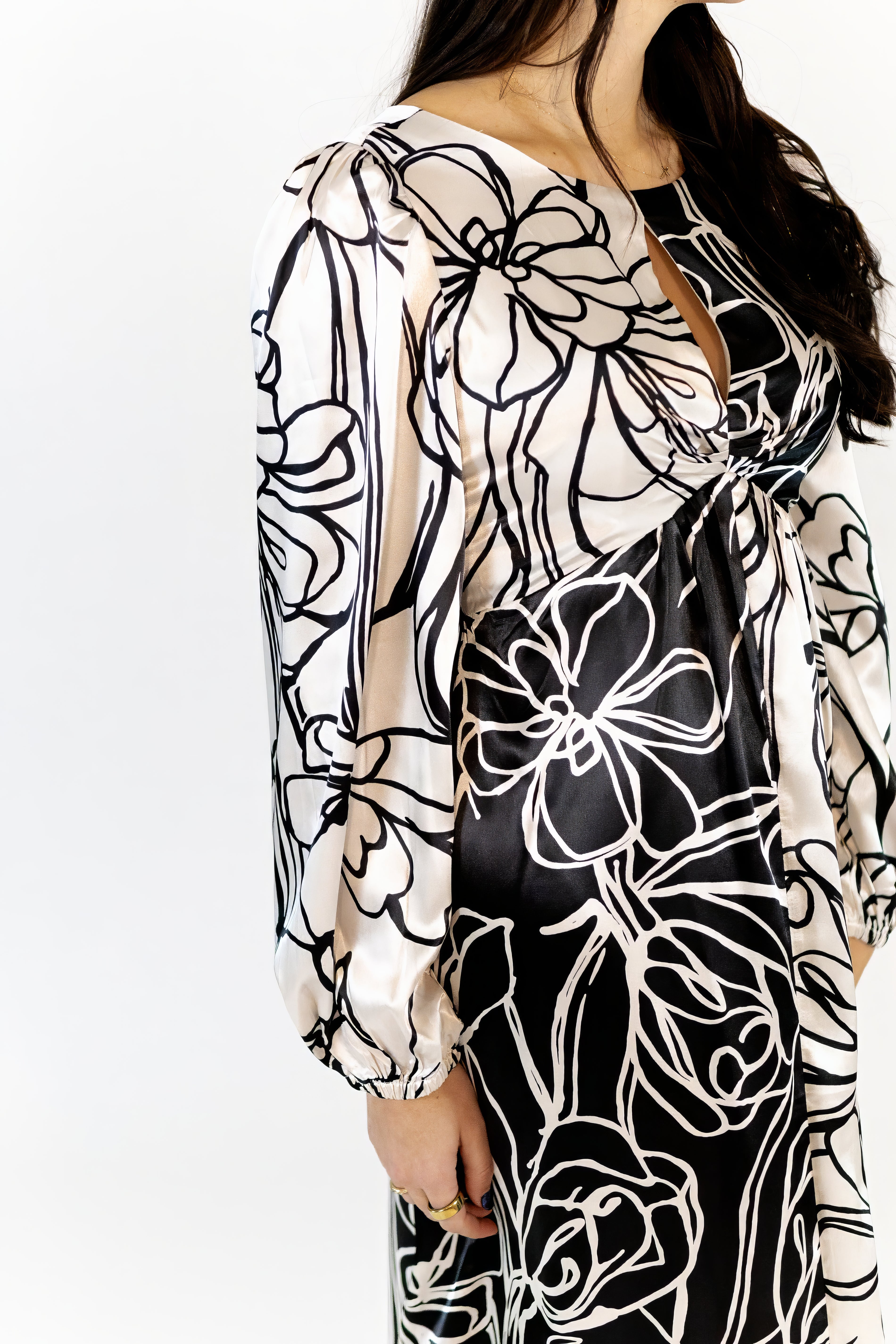 Eden Floral Print Maxi Dress