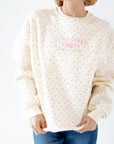 Elowen Floral Sunkissed Coconut Pullover