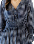 Izzy Smocked Plaid Dress