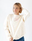 Elowen Floral Sunkissed Coconut Pullover