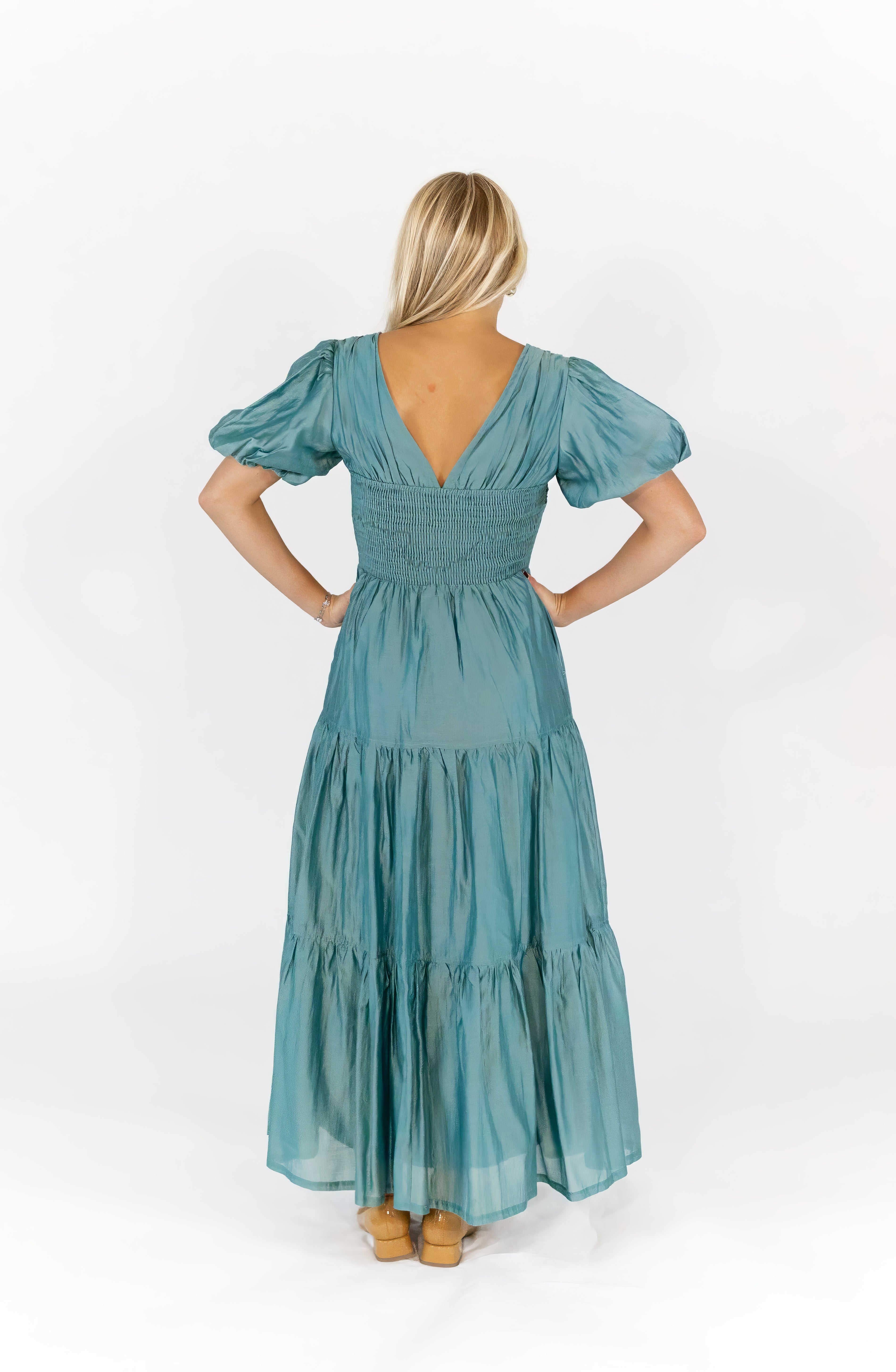 Monica Cinched Maxi Dress