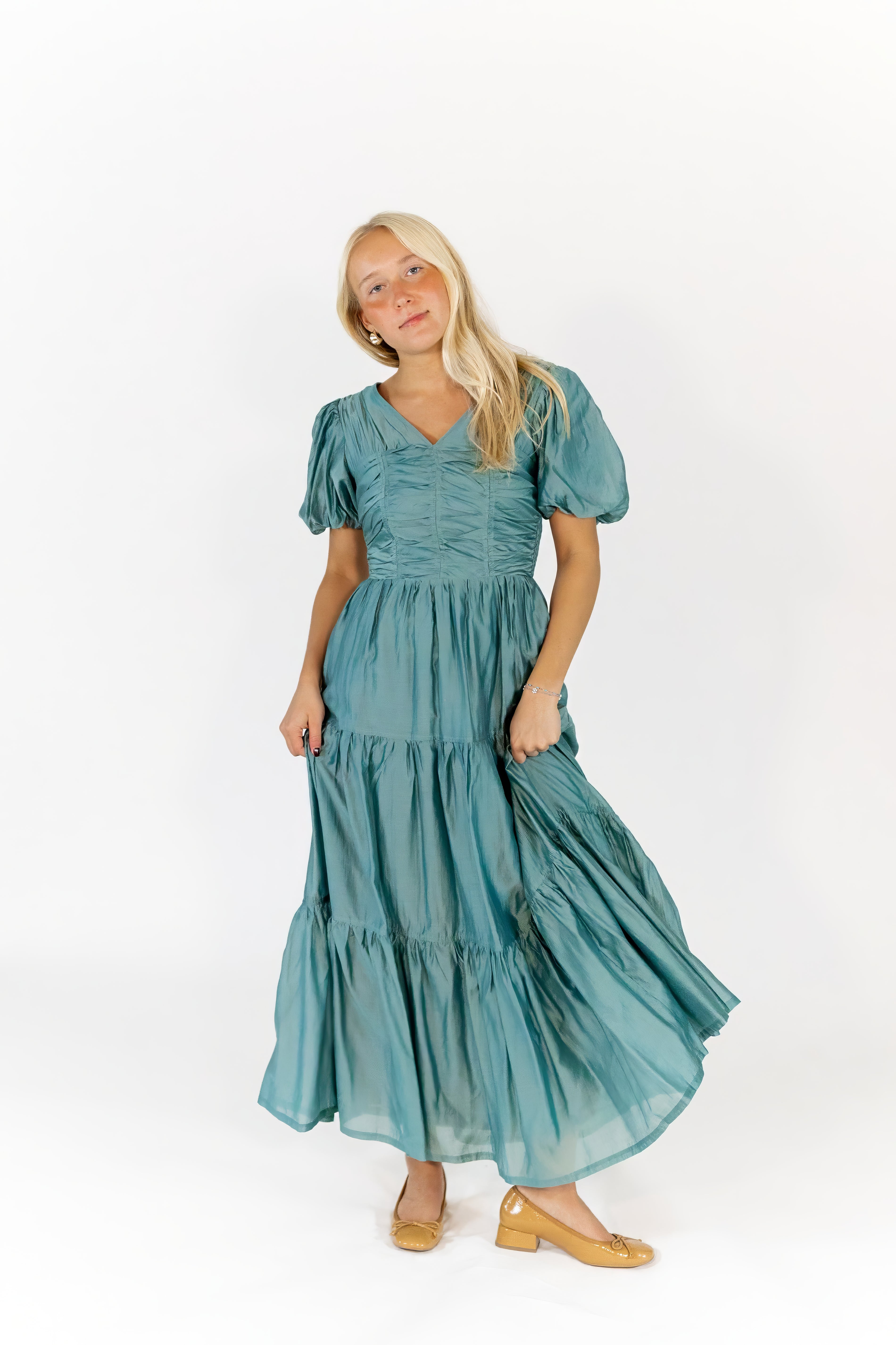 Monica Cinched Maxi Dress