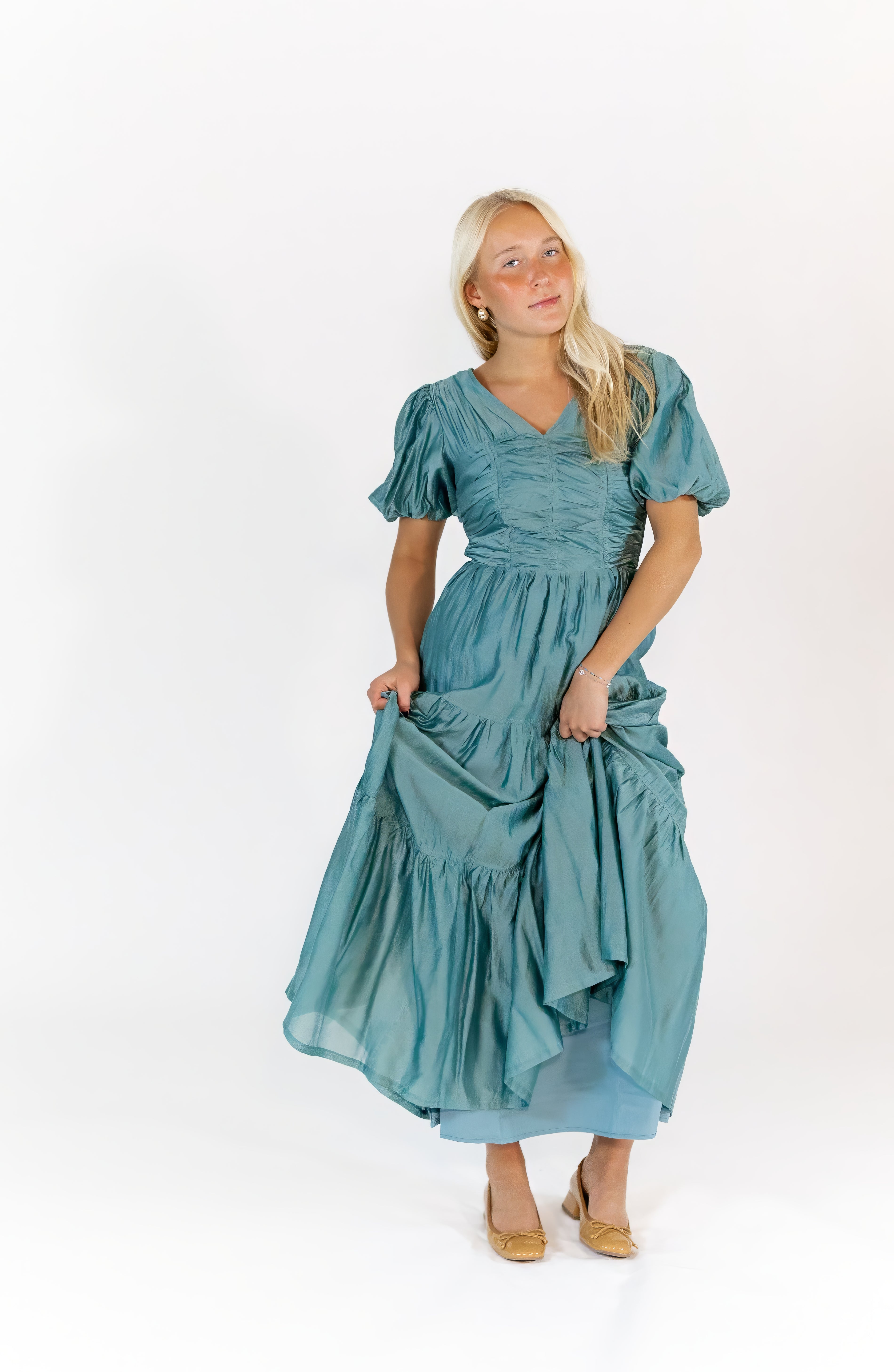 Monica Cinched Maxi Dress