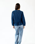 Colette Denim Bow Top