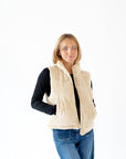 Amaret Corudroy Puffer Vest