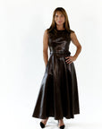Emerson Vegan Leather Dress